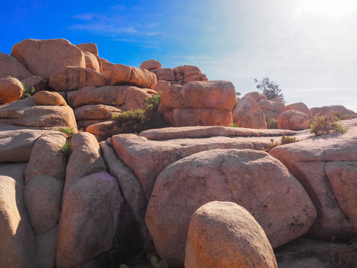 Rocky Terrain in Joshua Tree National Park