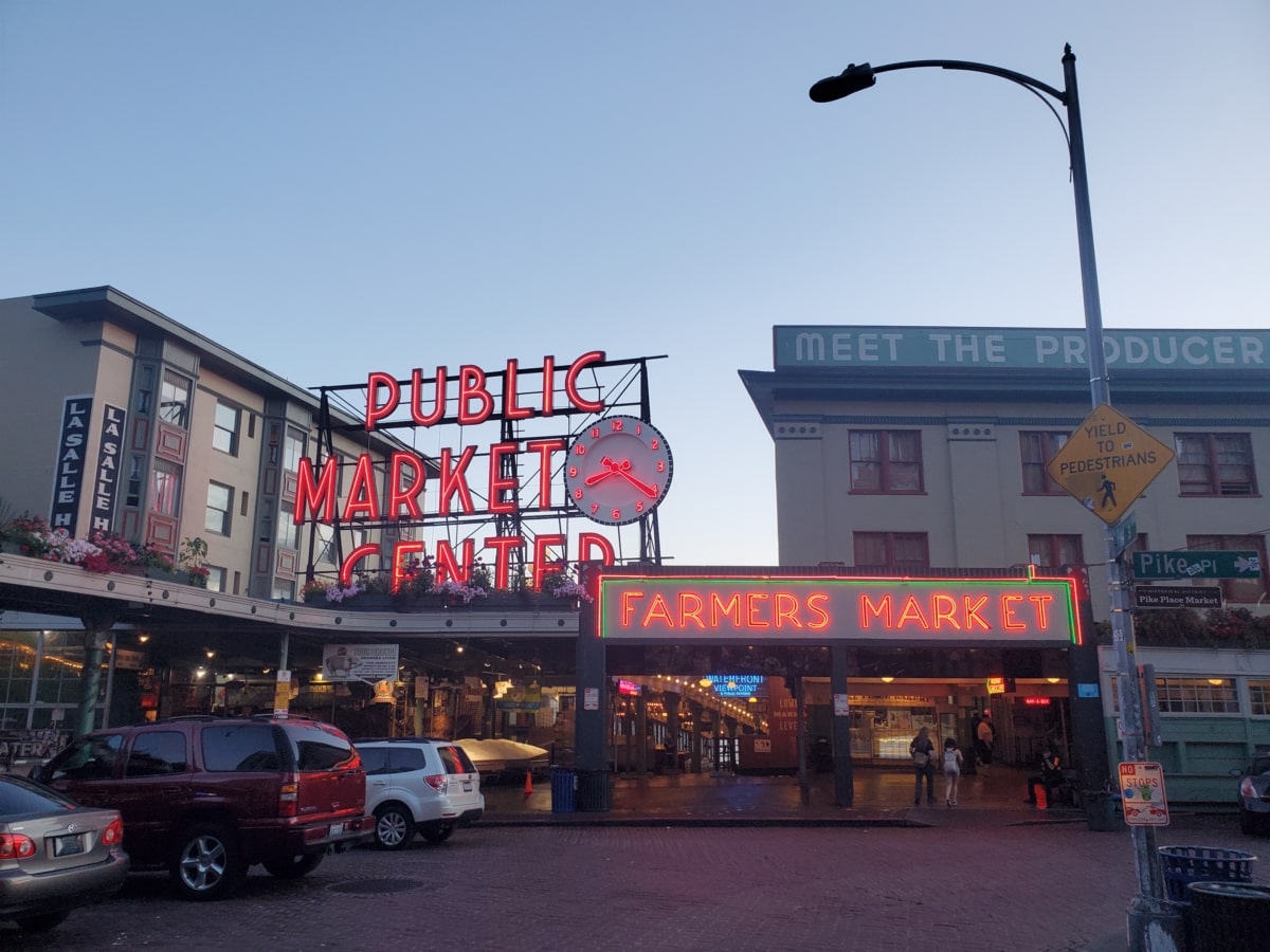 Pike Place Market in Seattle, Washington