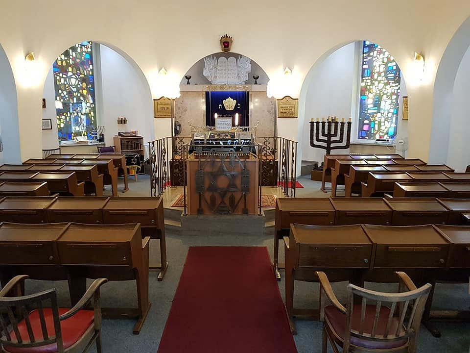 Display and exhibit at Shalom Europe in Würzburg, Germany
