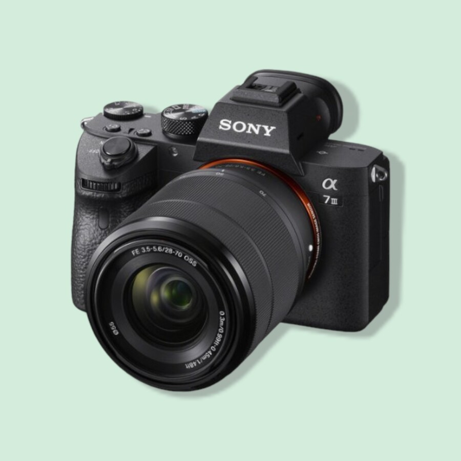 Sony Alpha a7 III Mirrorless Digital Camera for travel blogging