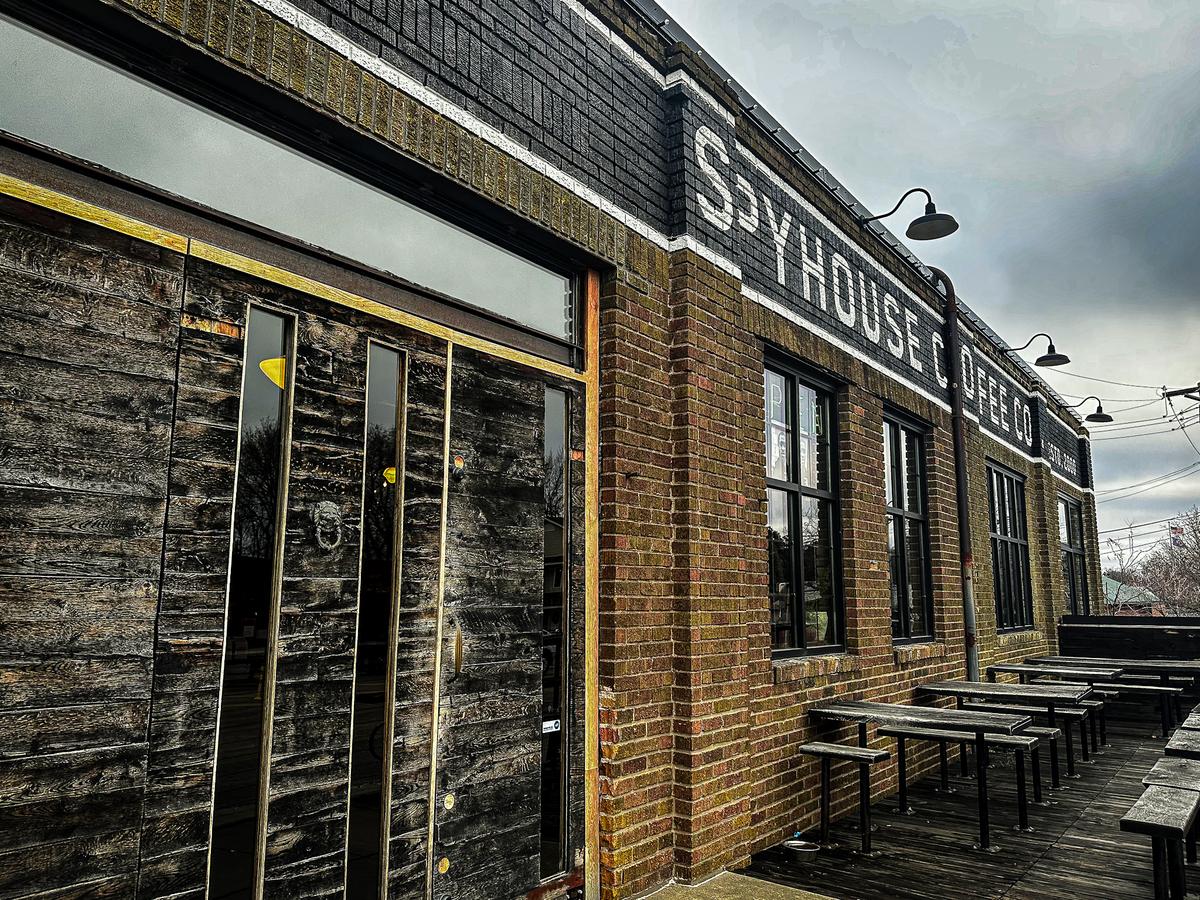 Spyhouse Coffee shop exterior in Minneapolis