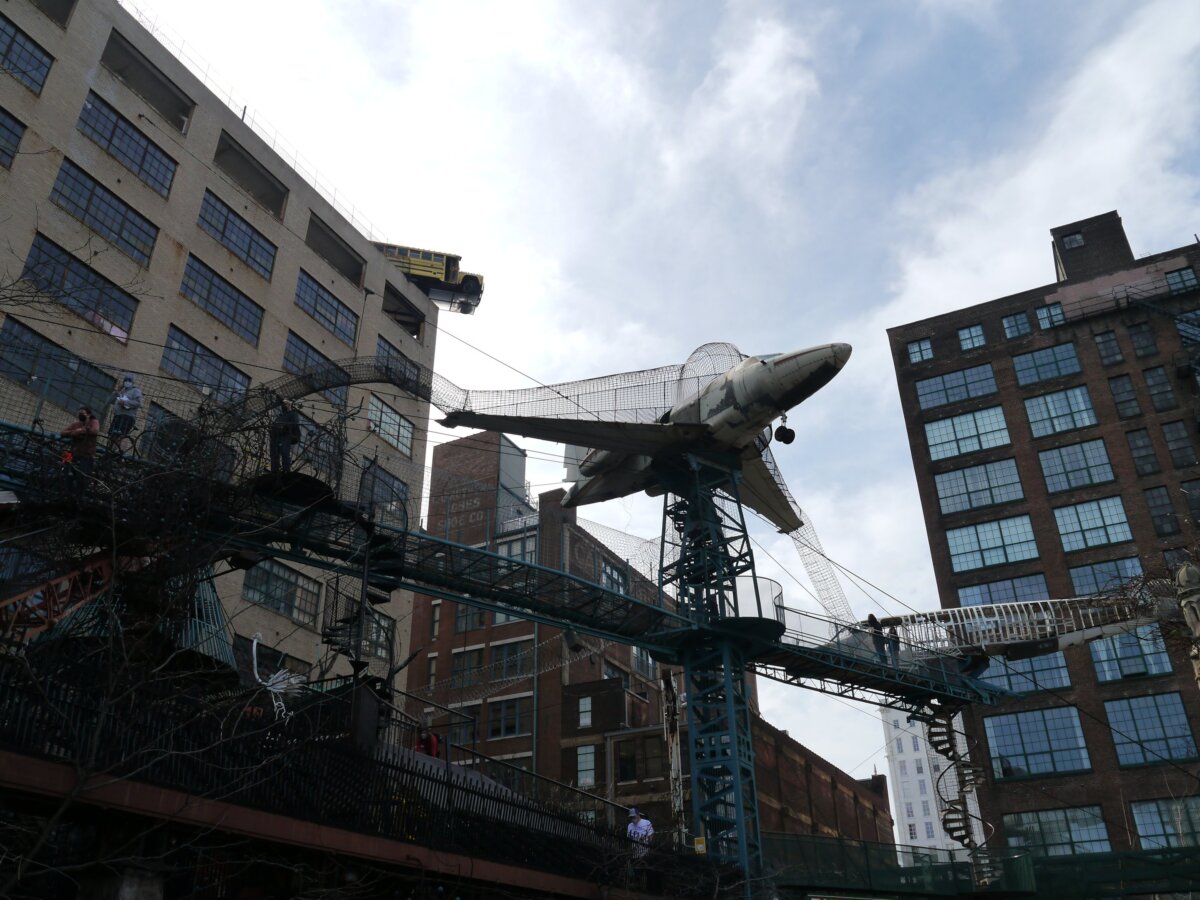 Art Installation in St. Louis City Museum, St. Louis, Missouri
