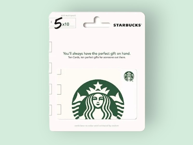 Starbucks $5 Gift Cards