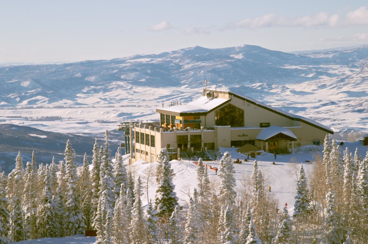 Steamboat Ski Resort in Colorado
