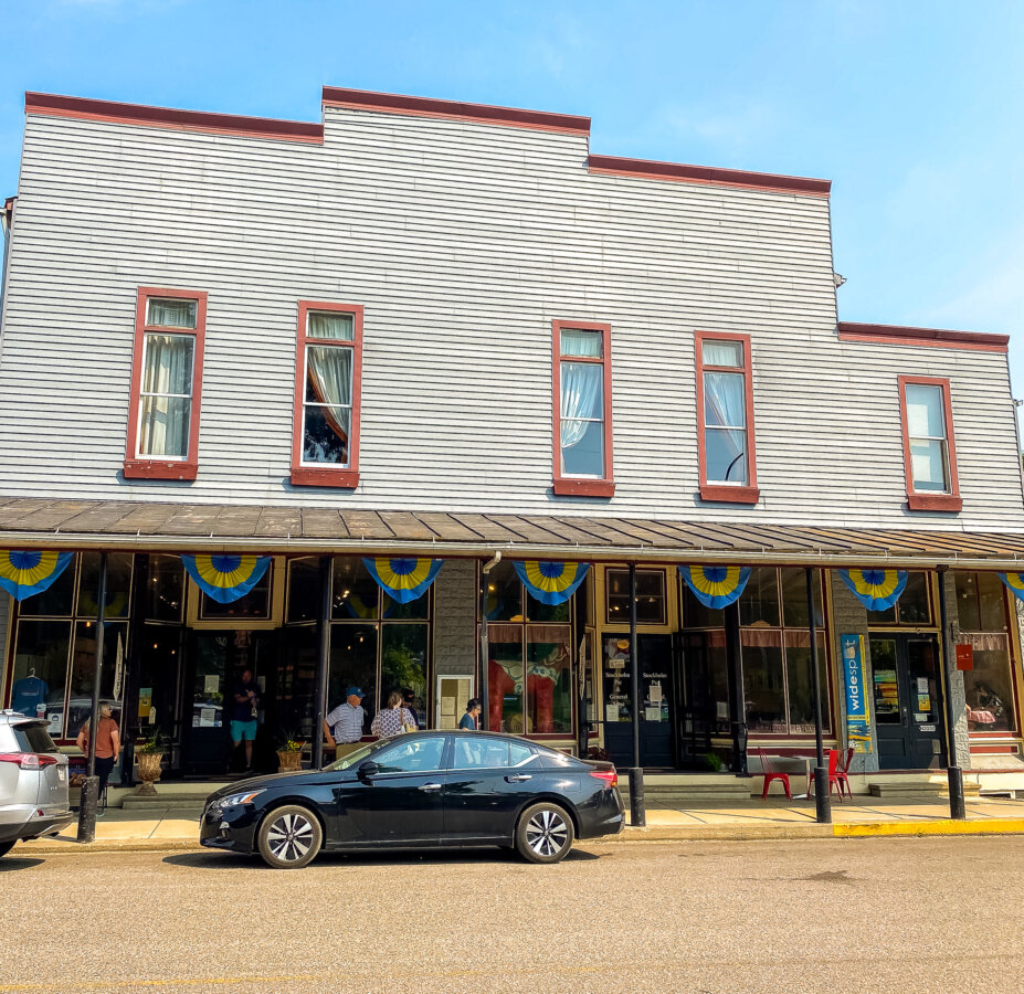Main Street of Stockholm, Wisconsin