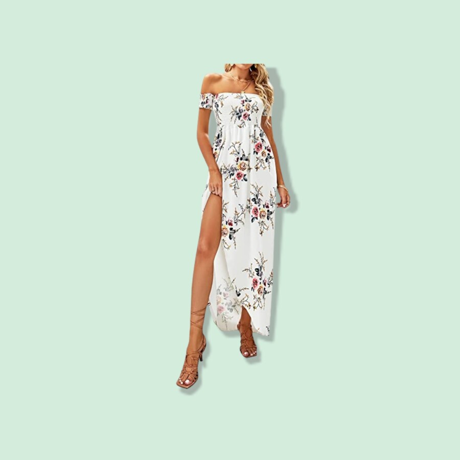 Maxi Summer Beach Floral Dress for Women