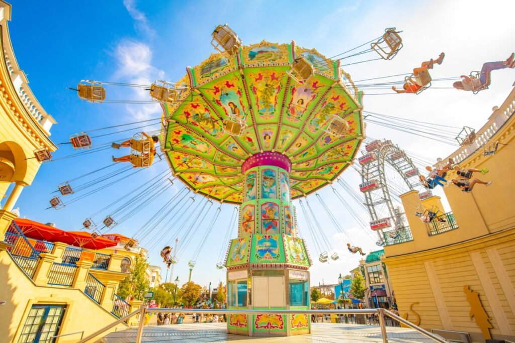 Swing Carousel at Prater Vienna