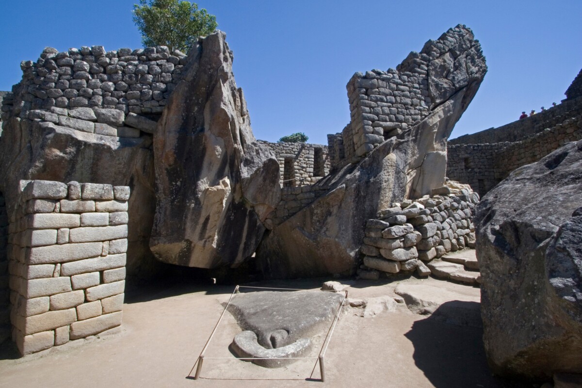 Temple of the Condor in Machu Picchu