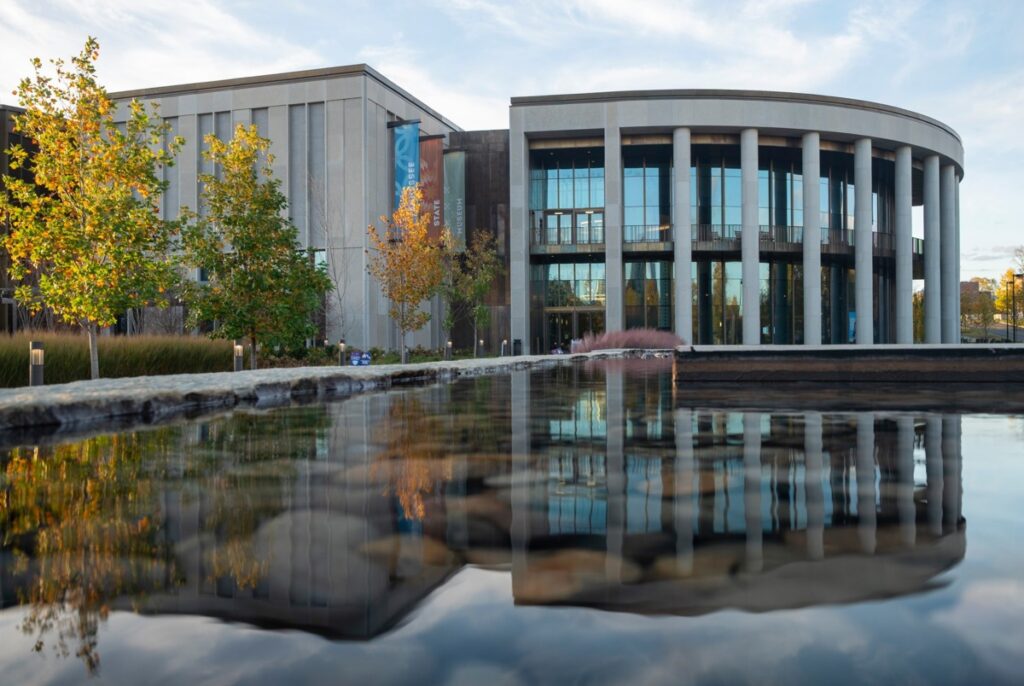 Tennessee State Museum building exterior in Nashville, Tennessee