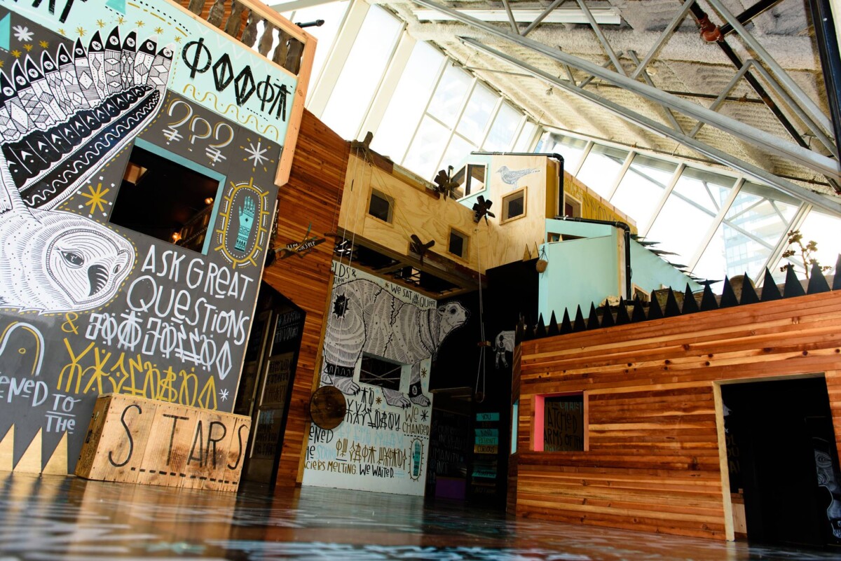 Interior and display at The New Children’s Museum in San Diego