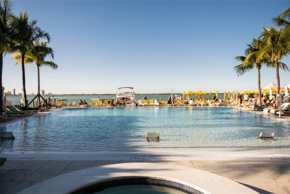 Pool amenity in The Standard Spa – Miami Beach