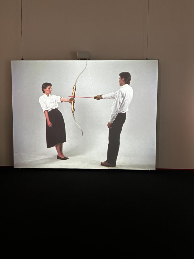 Alt Text: Contemporary art performance exhibit at Stedelijk Museum Amsterdam