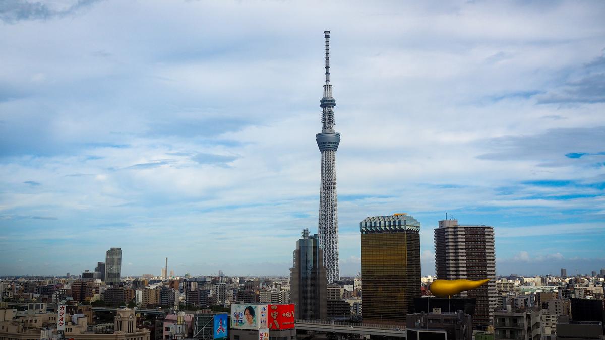 Tokyo Skytree landmark architecture in Japan