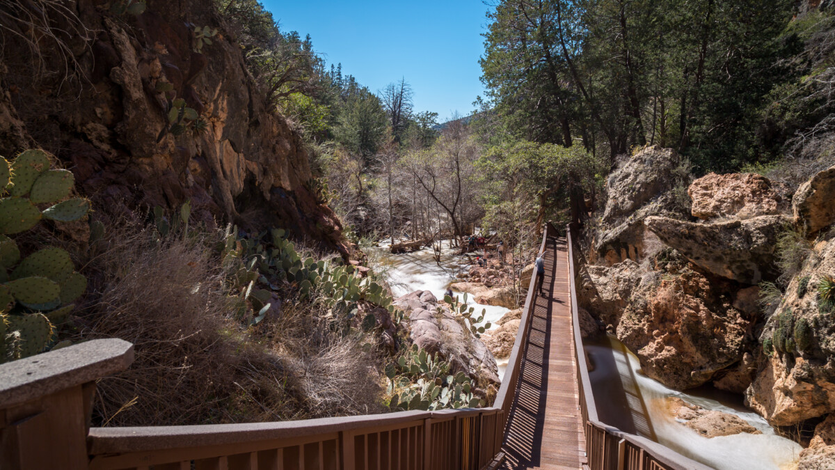 Tonto Natural Bridge State Park in Arizona