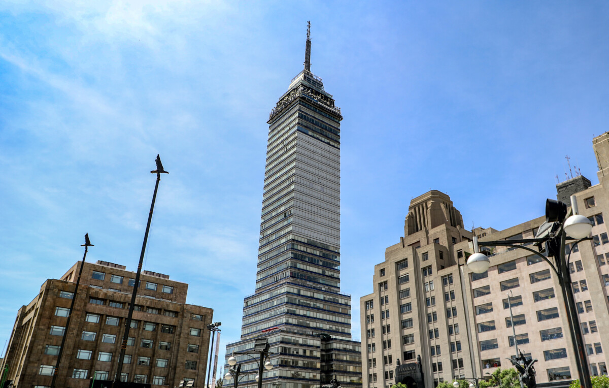 Torre Latinoamericana in downtown Mexico City