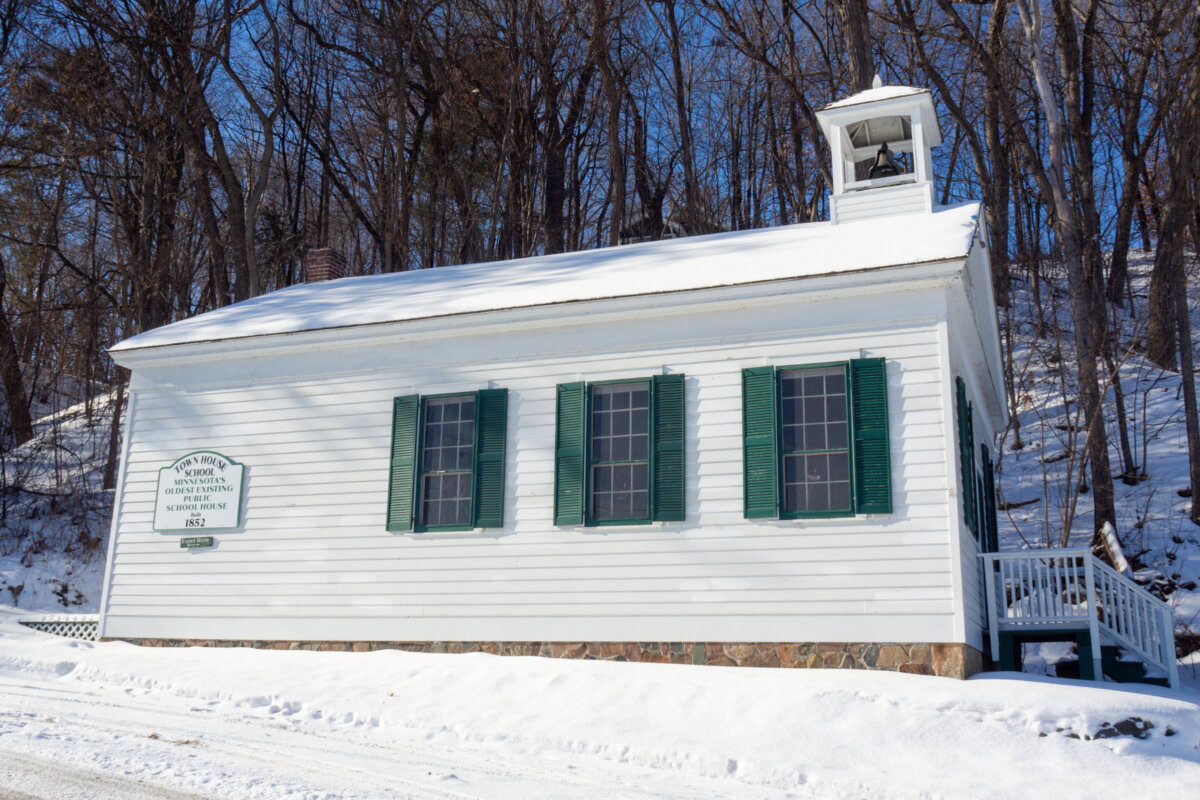 Town House School, Minnesota's Oldest School in Taylors Falls