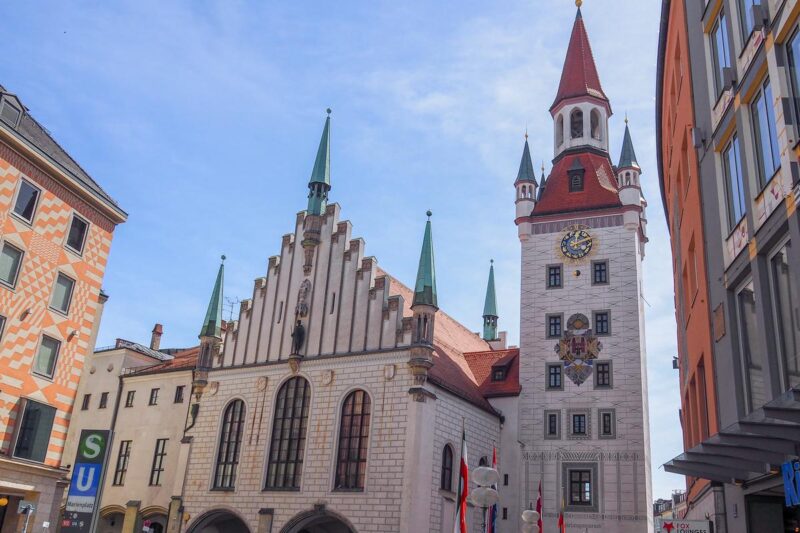 Toy Museum in Munich, Altes Rathaus, Marienplatz, Bavarian architecture, historical charm, family-friendly destination