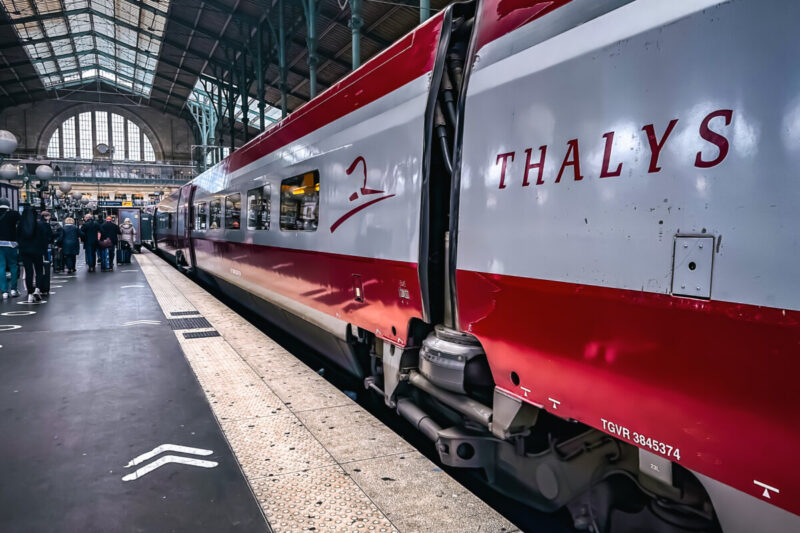 Thalys Train at Gare Du Nord