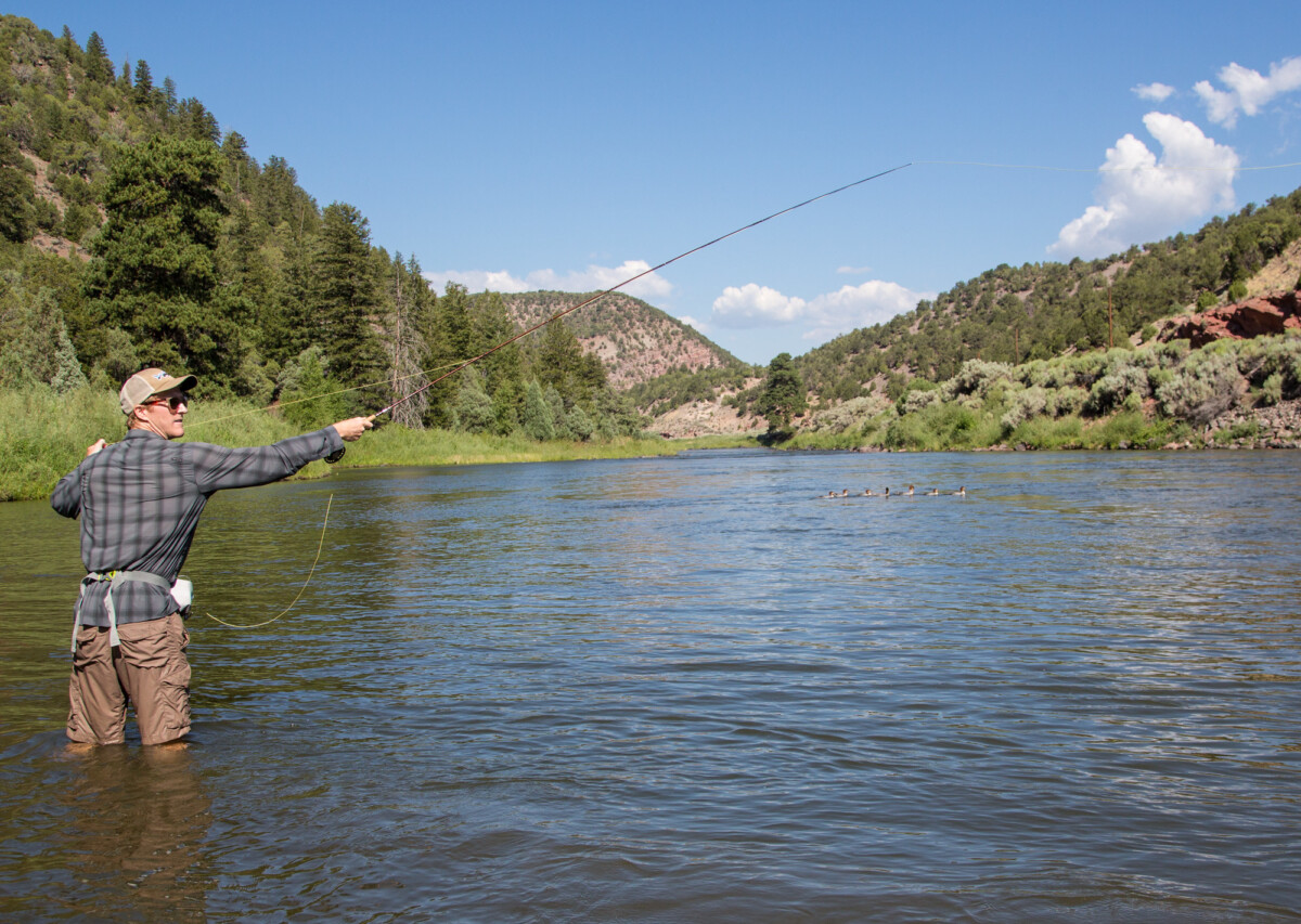 Fishing at Upper Colorado River