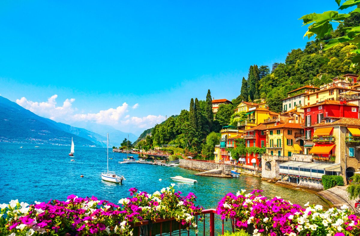 Varenna on Lake Como, one of the best places to visit in Northern Italy.