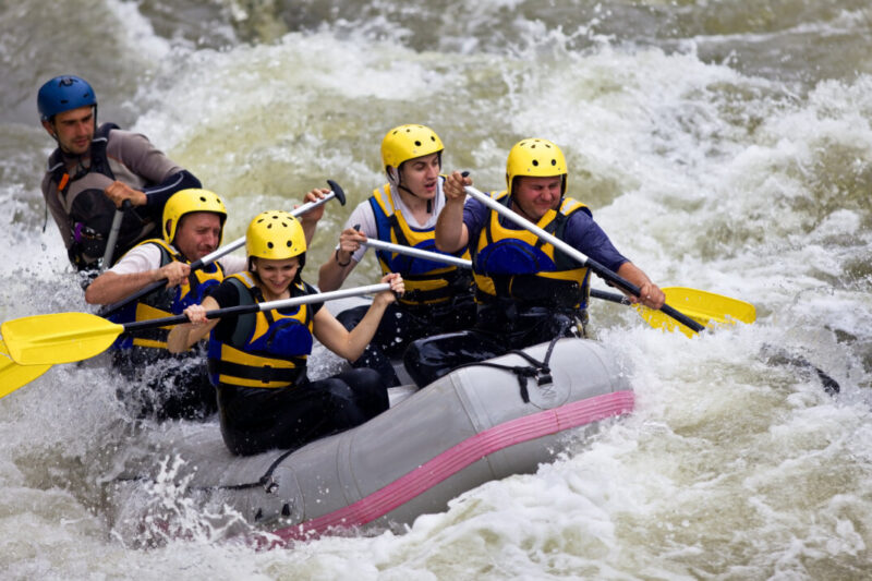 Group Whitewater Rafting