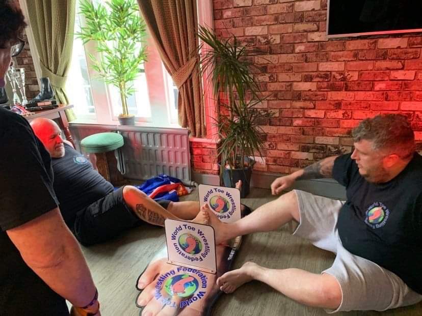Contenders at World Toe Wrestling Championships