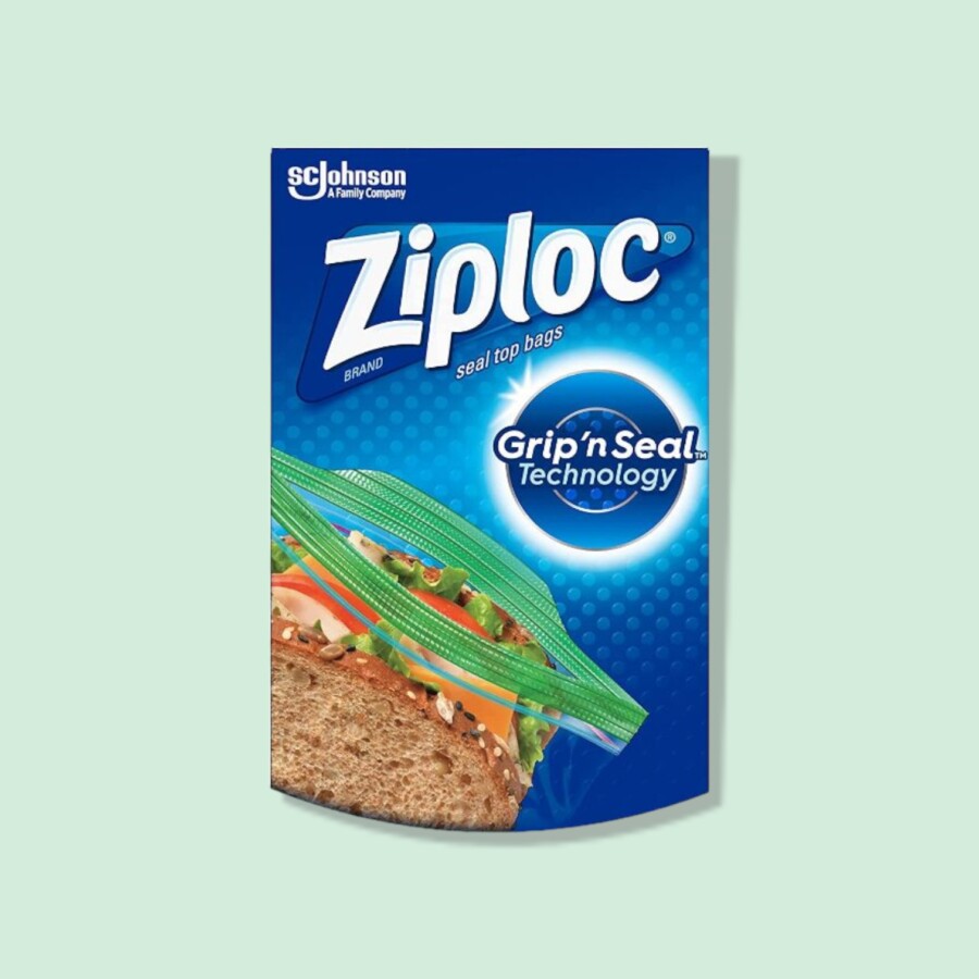 Box of Ziploc Sandwich and Snack Bags